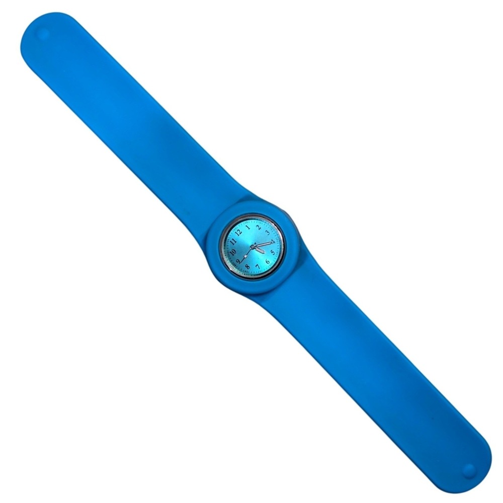 Target Teal Colored‎ Slap Wrist Watch NEW BATTERY Japan Movt